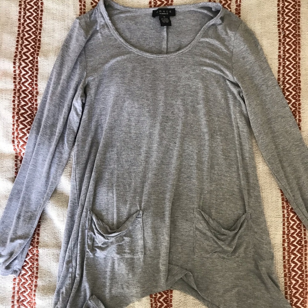 Adorable grey long sleeve